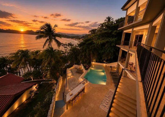 Villa Exclusive Retreats Newest Beachfront Estate W Staff, Breakfast & Chef Available Playa Flamingo
