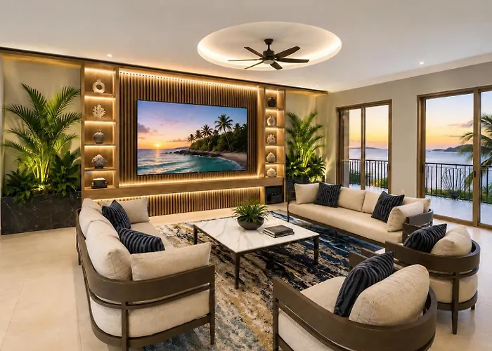 Villa Exclusive Retreats Newest Beachfront Estate W Staff, Breakfast & Chef Available